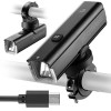 Rockbros 24610002001 Front Bicycle Light 1000 Lm + USB-C - USB-A Cable - Black 5907769313394 - (Rockbros-24610002001)