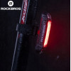 Rockbros A54BK Rear Bike Light + Micro Usb - USB-A Cable - Black 5907769313318 - (Rockbros-A54BK)