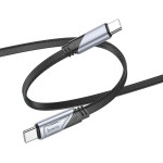 Hoco ������� �������� USB-C �� USB-C 60W 3A Fast Charging Armor Style Braided ����� 1.2m - (U119)