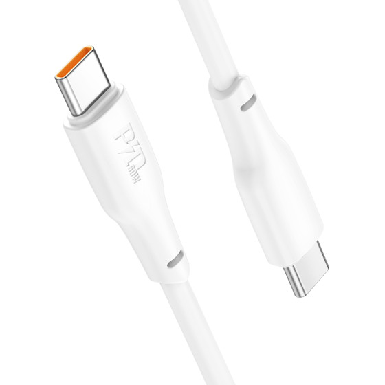 Hoco ������� �������� USB-C �� USB-C PD60W 3A ��� ������� ������� ����� 1m - (X93 Force)