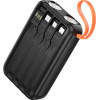 Hoco Power Bank 10000mAh �� 4 ������� ��������, ���� ��� Led ������� ����� - (J151 Spirit)