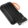 Hoco Power Bank 10000mAh �� 4 ������� ��������, ���� ��� Led ������� ����� - (J151 Spirit)