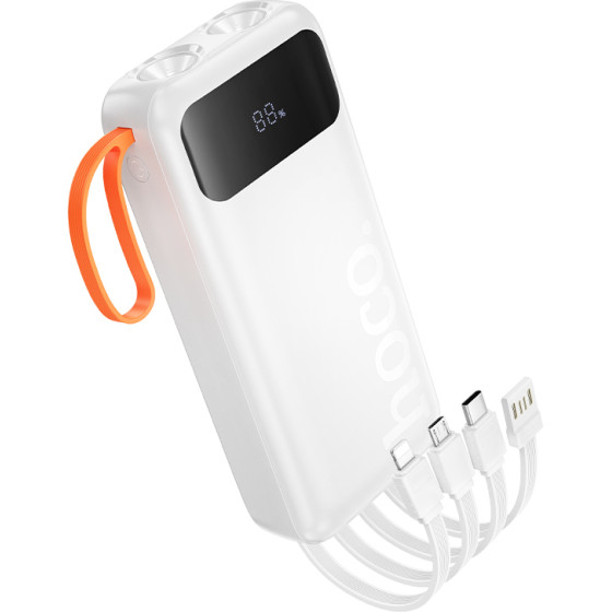 Hoco Power Bank 20000mAh �� 4 ������� ��������, ���� ��� Led ������� ����� - (J151A Spirit)
