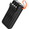Hoco Power Bank 20000mAh �� 4 ������� ��������, ���� ��� Led ������� ����� - (J151A Spirit)