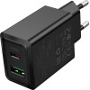 Hoco ��������� �������� PD20W QC3.0A 5V �� 2 ������� �������� 1xUSB-C ��� 1xUSB-A ������ - (N69 Nuevo)