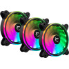 White Shark Fan GCF-S028-004 NEBULA-2 Black Argb Kit - (NEBULA-2-B)