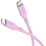 Goobay USB-C(TM) Silicone Cable, 1.5 m, Pink - (77746)