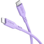 Goobay USB-C(TM) Silicone Cable, 1.5 m, Purple - (77745)