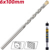 DELI ������� ��� �����, 40Cr YG6, 6x100mm - (DH-JGZ060-E1)