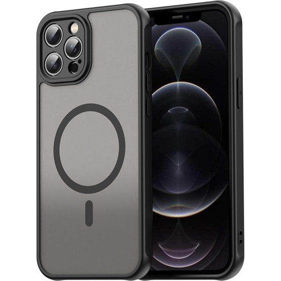 Techsuit - Halofrost Ii Magsafe - Iphone 12 Pro Max - Black