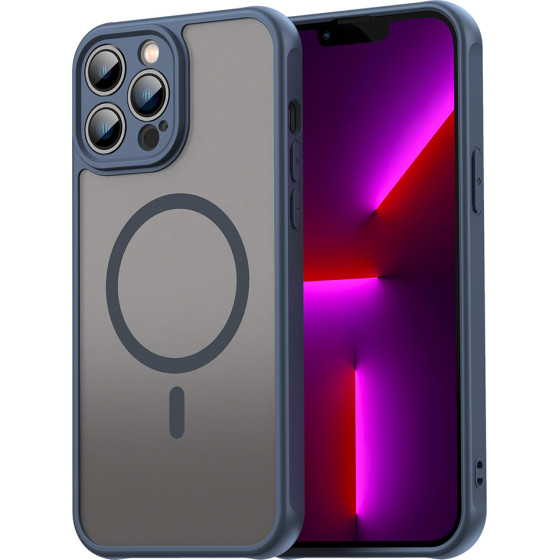 Techsuit - Halofrost Ii Magsafe - Iphone 13 Pro - Navy Blue