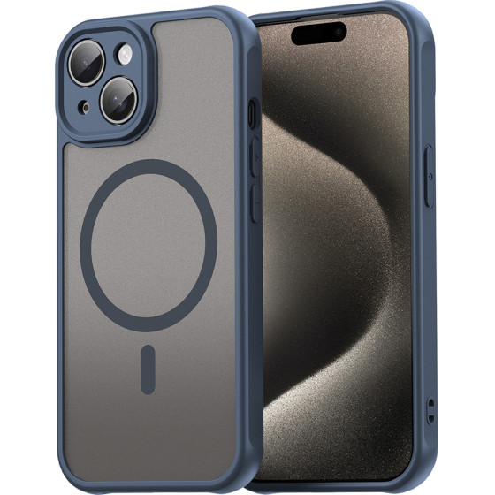 Techsuit - Halofrost Ii Magsafe - Iphone 15 - Navy Blue
