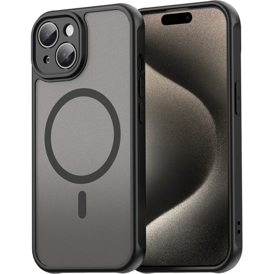 Techsuit - Halofrost Ii Magsafe - Iphone 15 Plus - Black