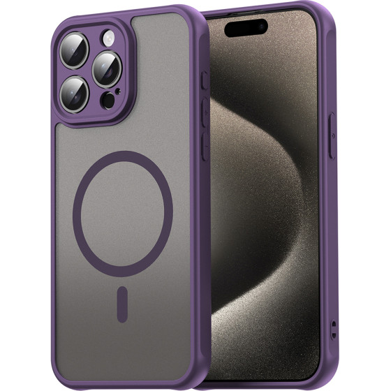 Techsuit - Halofrost Ii Magsafe - Iphone 15 Pro - Purple