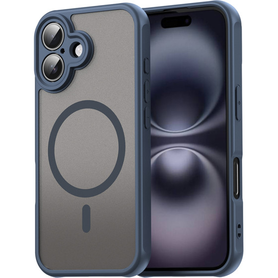 Techsuit - Halofrost Ii Magsafe - Iphone 16 Plus - Navy Blue