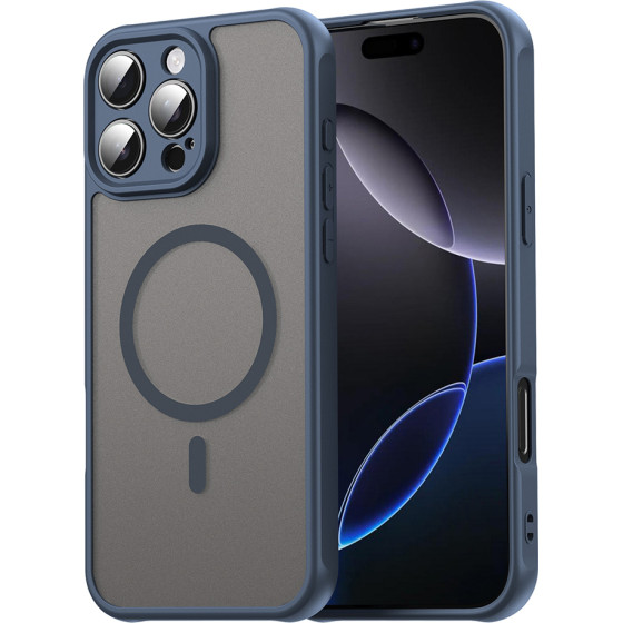 Techsuit - Halofrost Ii Magsafe - Iphone 16 Pro Max - Navy Blue