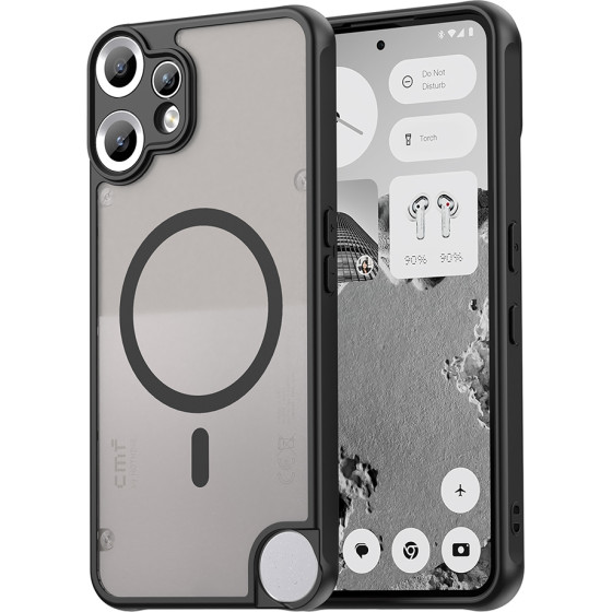 Techsuit - Halofrost Ii Magsafe - Nothing Cmf Phone 2 Pro - Black