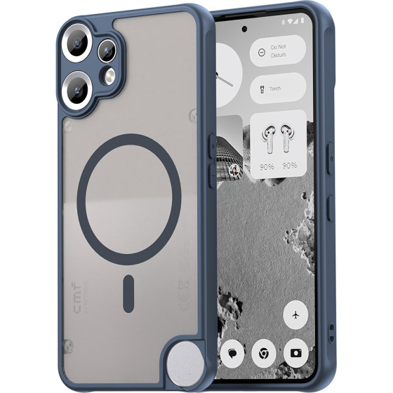 Techsuit - Halofrost Ii Magsafe - Nothing Cmf Phone 2 Pro - Navy Blue