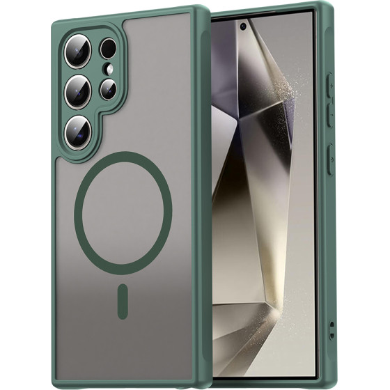 Techsuit - Halofrost Ii Magsafe - Samsung Galaxy S24 Ultra - Green