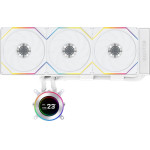 Lian Li Hydroshift Ii LCD-C 360 Rgb Cl Fan White - Aio Cpu Liquid Cooler With Cl Argb Fans - (G89.GHS2LCD36RW.00)