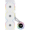 Lian Li Hydroshift Ii LCD-C 360 Rgb Cl Fan White - Aio Cpu Liquid Cooler With Cl Argb Fans - (G89.GHS2LCD36RW.00)
