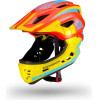 Rockbros TT-32SOYB-S children's Bicycle Helmet With Detachable chinbar, Size S - yellow-Orange 5907769312434 - (Rockbros-TT-32SOYB-S)