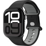 Spigen - Nano Pop - Apple Watch 1/2/3/4/5/6/7/8/9/10/SE/Se 2/Ultra/Ultra 2 (42/44/45/46/49mm) - Black Sesame - (AMP09321)