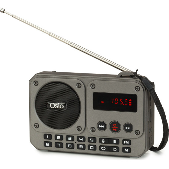 Osio �sio ���� ��������� ������ ��������� �� Bluetooth, AUX, USB, FM, ����� TF, REC-5W - (OPR-3020)