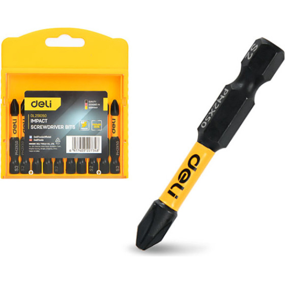 DELI ��� ����� ����������� ��� ����������������, ���������, PH2x50mm, 10��� - (DL251050)
