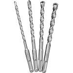 DELI ��� �������� ��� �����, 40Cr YG8, 6/8/10/12x160mm, Sds Plus, 4��� - (DH-YCZ004-WD1)