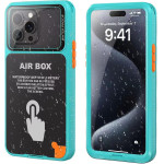 ShellBox - Airbox Waterproof IP68 Case (6.1 inch) - Iphone 12/12 Pro/13/13 Pro/14/14 pro/15/15 Pro/16 - Blue