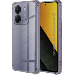 Techsuit - Shockproof Clear Silicone - Xiaomi Poco M7 Pro 5G - Smoke Black