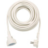 Brennenstuhl Quality Plastic Extension Cable With Flat Plug 10m H05VV-F3G1.5 White - (1168980210)