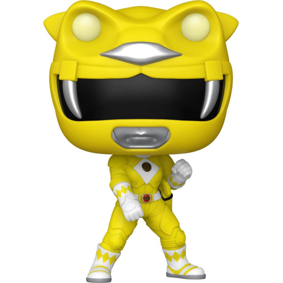 Funko Pop! Movies: Mighty Morphin Power Rangers The Movie - Yellow Ranger (Glows In The Dark) #1781 Vinyl Figure