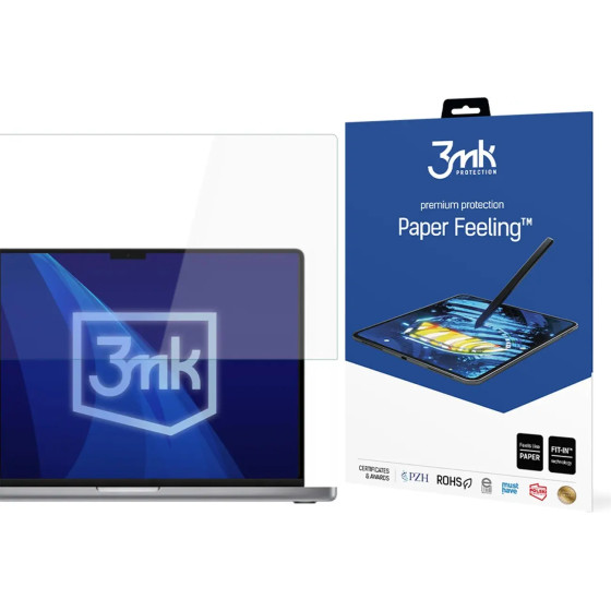 3MK Protection 3MK Paper Feeling Protective Film For Apple Macbook Pro 16 M1/M2/M3/M4 - (W-17u3PapFe-16M1M2M3-0)