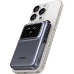 Ugreen Powerbank PB572 Uno, 10000mAh, 20W, Pd + QI, Grey
