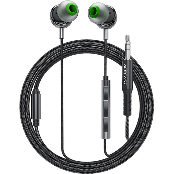 Acefast Hands Free Earphones Stereo 3.5mm Braided ����� 1.2m �� ��������� ��� ������� ����������� - (L4)