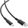 Hoco ������� �������� Acefast USB-A �� USB-C 3A Fast Charge USB2.0 Silicon ����� 1.2m. - (C17-04)