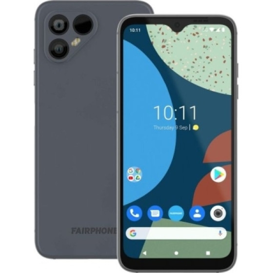Fairphone 4 5G 128GB (6GB �am) Dual-Sim Grey EU - (F4FPHN-1DG-EU1)