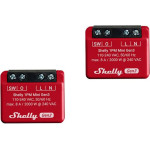 Shelly 1PM Mini Gen3 Set Of 2 Controllers, WiFi/Bluetooth - (1PMMiniGen3x2)