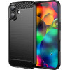 Techsuit - Carbon Silicone - Iphone 17 - Black