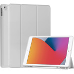 Techsuit - Flex Trifold (With Pencil Holder) - Xiaomi Redmi Pad 2 - Gray