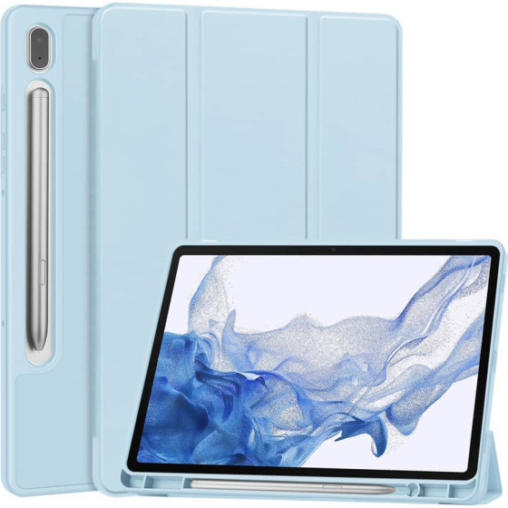 Techsuit - Flex Trifold (With Pencil Holder) - Xiaomi Redmi Pad 2 - Sky Blue