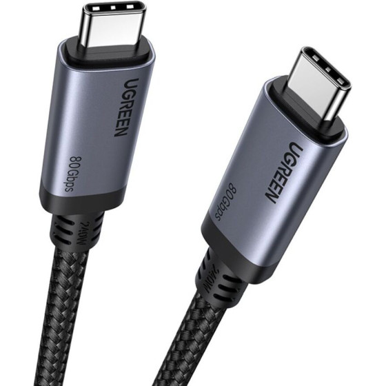 ������� �������� Ugreen L706 65383 USB-C �� USB-C Pd 240W 1m ����� - (L706/65383)