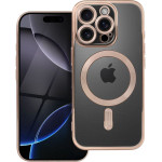 Electro Mag Cover Case Compatible With Magsafe For Iphone 16 Pro Brown OEM