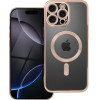 Electro Mag Cover Case Compatible With Magsafe For Iphone 16 Pro Max Brown OEM