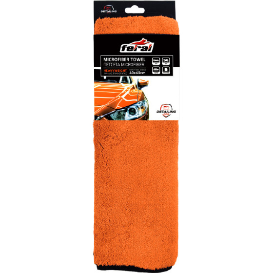 ������� Microfiber Feral Detailing Pro Heavyweight 40x60cm 600gSm ��������� 1 ������� - (25556)