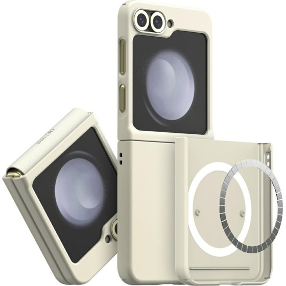 Araree Case Aero Flex M Magsafe For Samsung Galaxy Z Flip6 / Z Flip7 Fe Cream - (AR20-02023B)
