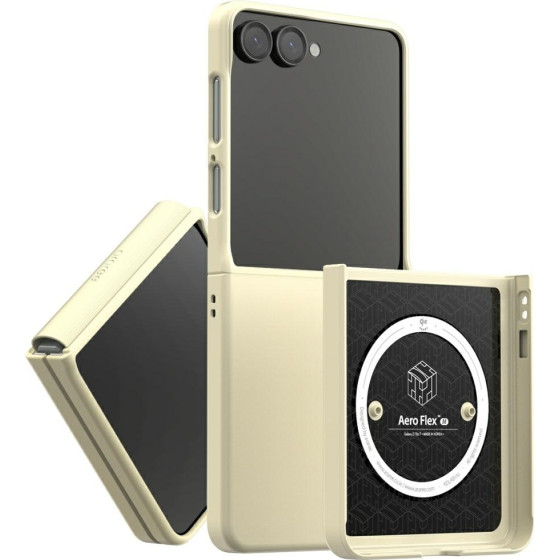 Araree Case Aero Flex M Magsafe Qi2 For Samsung Galaxy Z Flip7 Cream - (AR20-02317D)