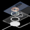 Araree Case Duple M Magsafe Qi2 For Samsung Galaxy Z Fold7 Transparent - (AR20-02324A)